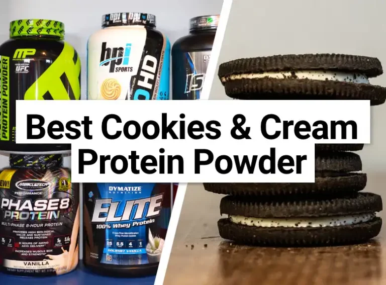 Best Tasting Cookies and Cream Protein Powder