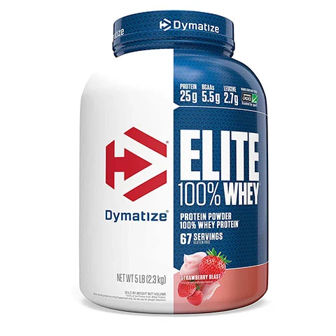 Dymatize Elite 100% Strawberry Blast Whey Protein Powder