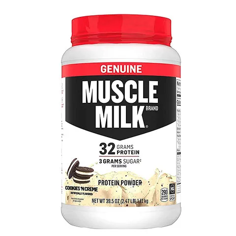 Muscle Milk Genuine Cookies and Cream Protein Powder