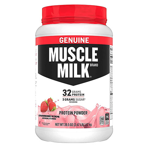 Muscle Milk Genuine Strawberries 'N Creme Protein Powder
