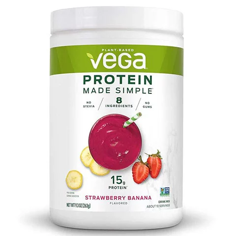Vega Strawberry Banana Protein Made Simple