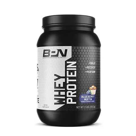 Bare Performance Nutrition Blueberry Muffin Whey Protein Powder