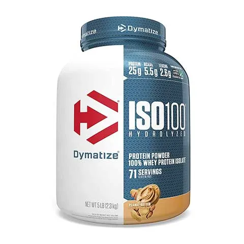 Dymatize ISO100 Hydrolyzed Peanut Butter Protein Powder