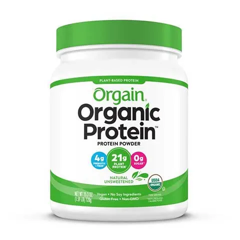 Orgain Organic Unflavored Plant Based Protein Powder