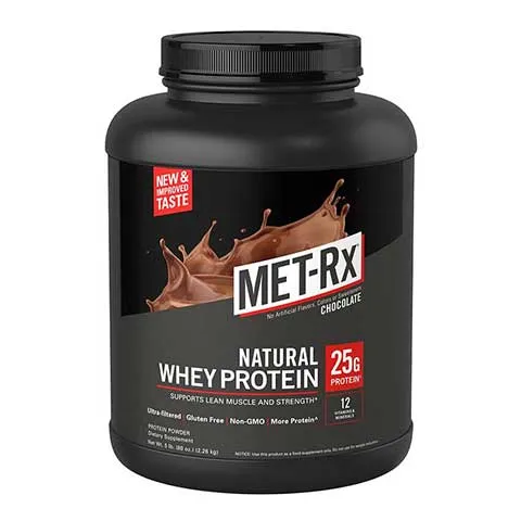 MET-Rx Natural Whey Chocolate Protein Powder