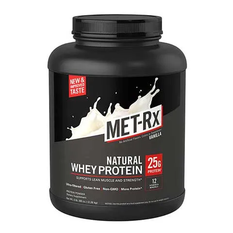 MET-Rx  Natural Whey Vanilla Protein Powder
