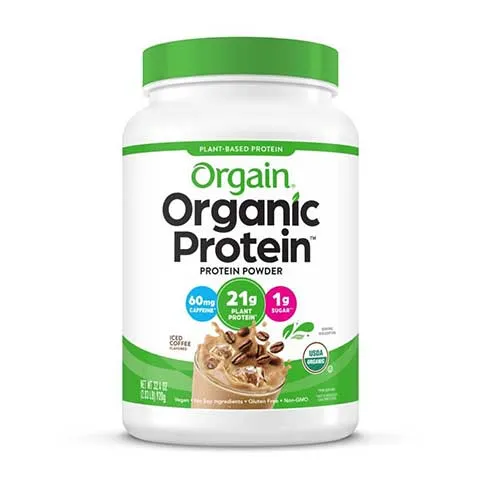 Orgain Organic Iced Coffee Protein Powder