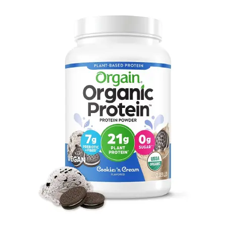 Orgain Organic Cookies & Cream Protein Powder