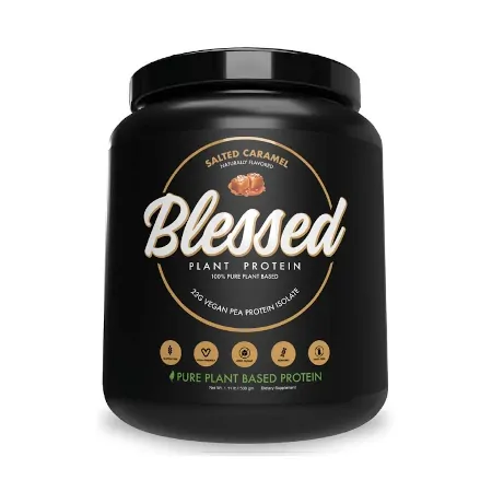 BLESSED Plant-Based Salted Caramel Protein Powder