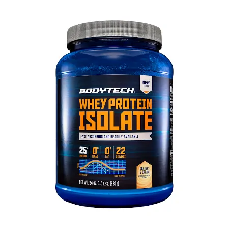 BodyTech Orange Creamsicle Whey Protein Isolate Powder