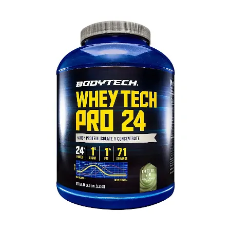 BodyTech Whey Tech Pro 24 Chocolate Mint Protein Powder