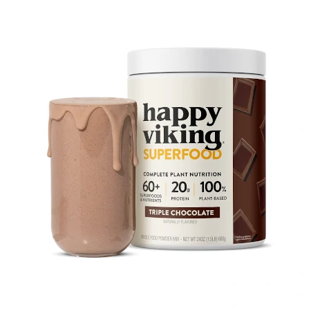 Happy Viking Triple Chocolate Superfood Protein Powder