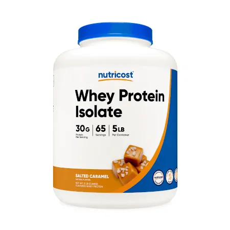 Nutricost Whey Isolate Salted Caramel Protein Powder