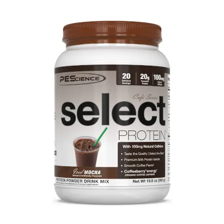 PEScience Select Cafe Protein, Iced Mocha Protein Powder