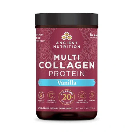 Ancient Nutrition, Multi Collagen Vanilla Powder