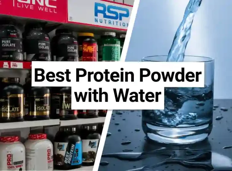 Best tasting protein powder with water