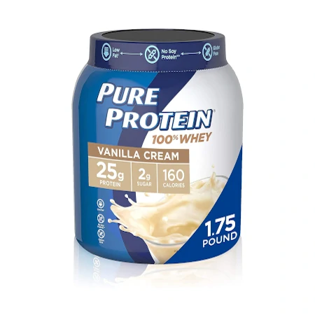 Pure Protein Gluten-Free Whey Protein Powder