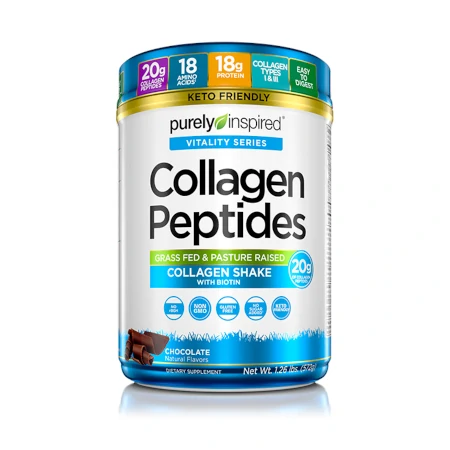 Purely Inspired Chocolate Collagen Peptides Powder 