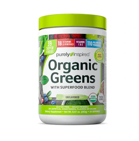 Purely Inspired Organic Greens Superfood Protein Powder Blend