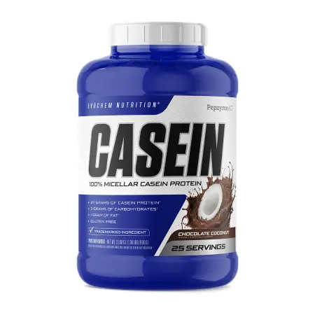 EVOchem Nutrition Casein Chocolate Coconut Protein Powder