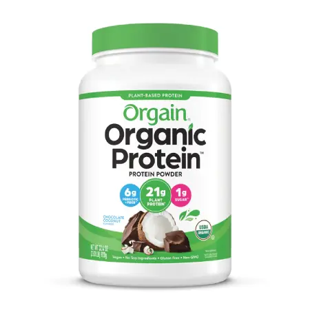 Orgain Organic Chocolate Coconut Protein Powder
