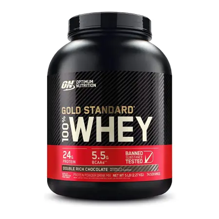 Optimum Nutrition Gold Standard 100% Whey Double Rich Chocolate Protein Powder