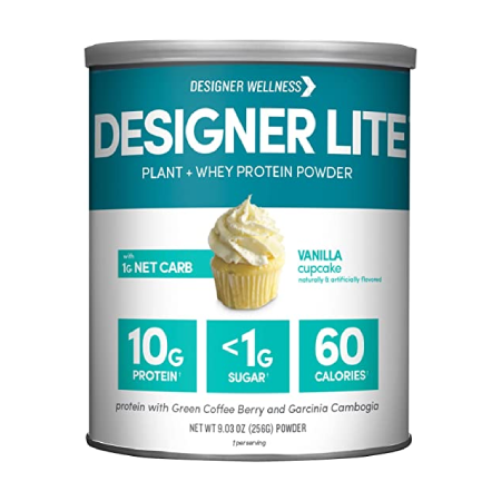 Designer Lite Vanilla Cup Cake Protein Powder
