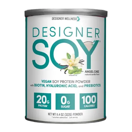 Designer Wellness Vanilla Soy Isolate Protein Powder