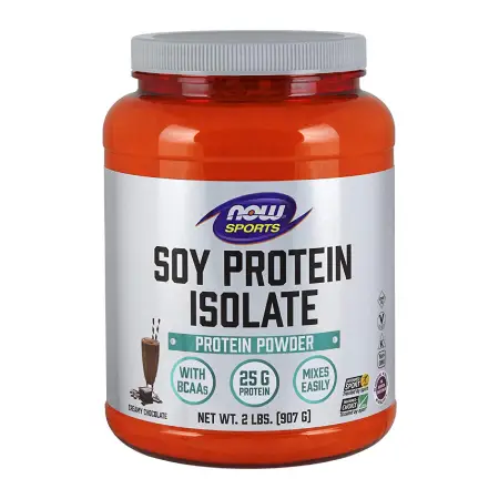 NOW Sports Nutrition Chocolate Soy Protein Isolate