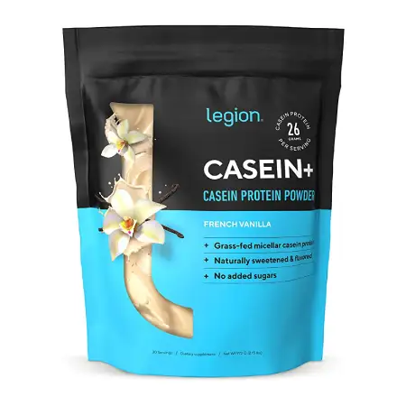 Legion Casein+ Micellar Casein Protein Powder