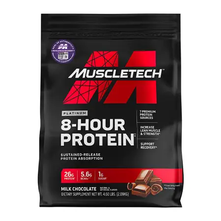 MuscleTech Platinum 8 Hour Whey Casein Protein Powder
