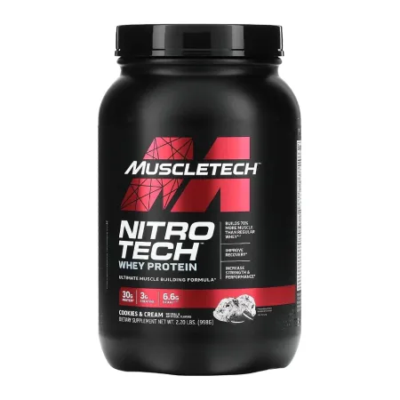 MuscleTech Nitro-Tech Whey Cookies And Cream Protein Powder